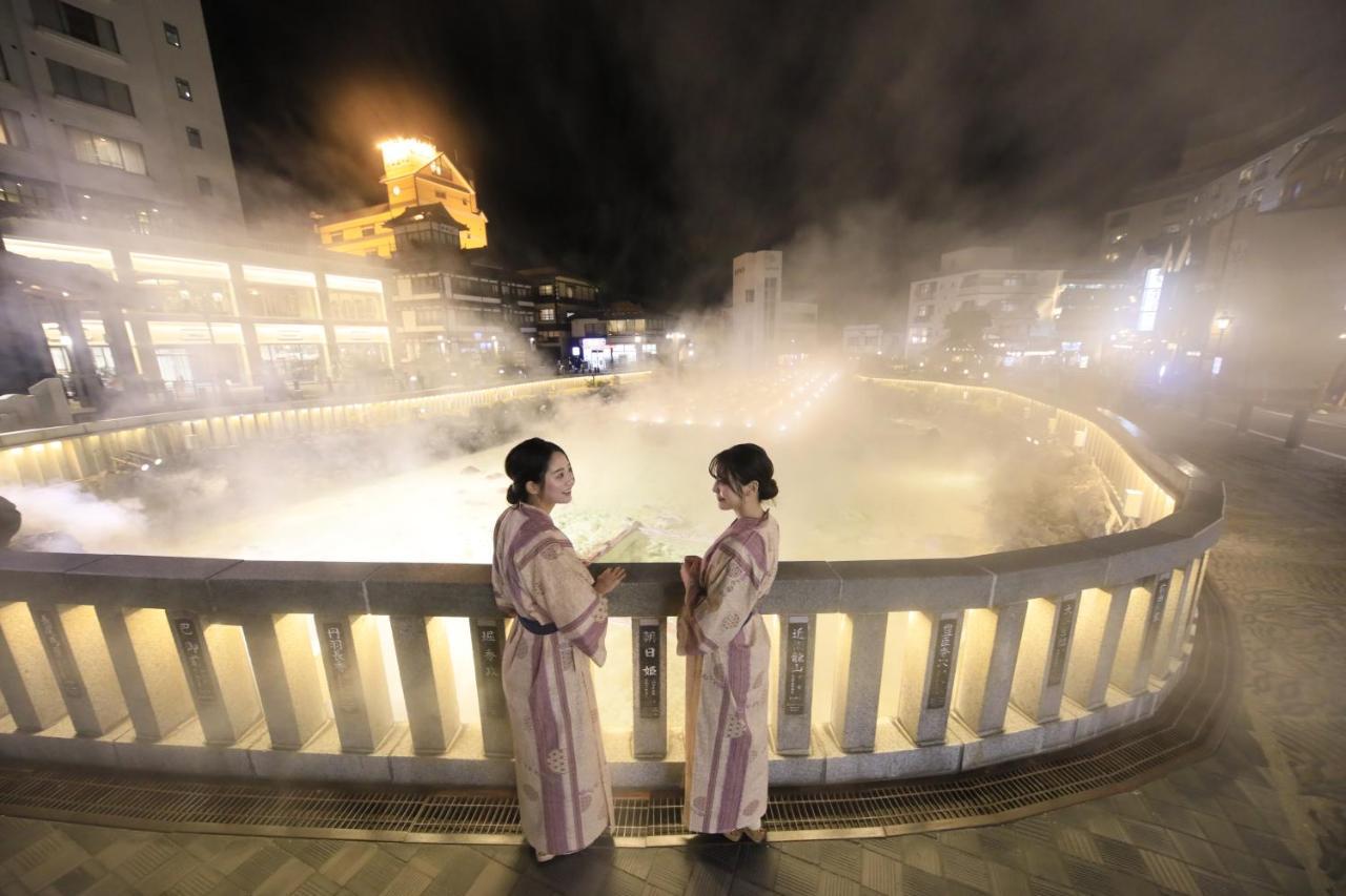 Kusatsuonsen Aeruyadotakamatsu Кусацу Екстер'єр фото